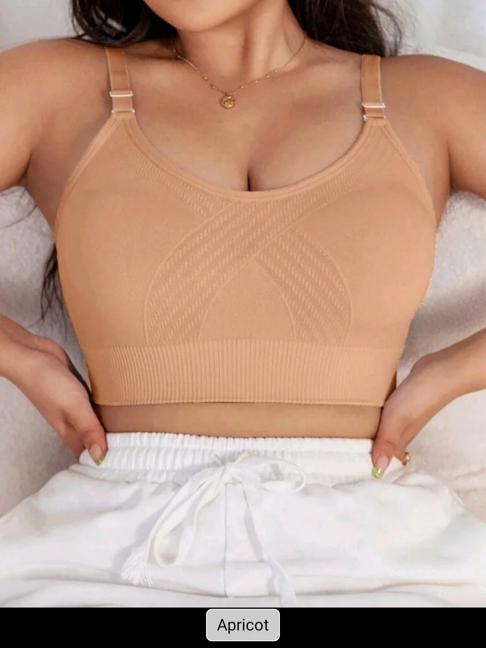 Seamless Strap Bra Wireless Comfortable